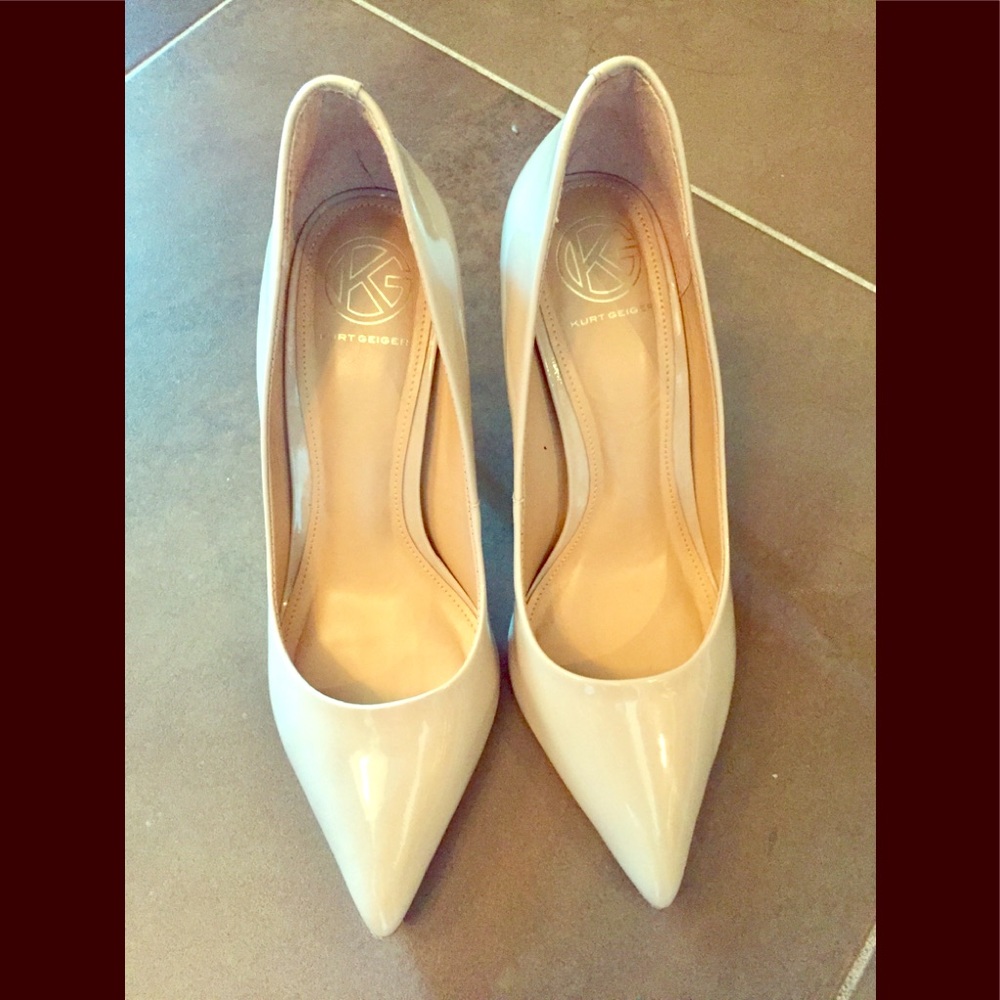 KURT GEIGER elegant stilettos in nude tone
